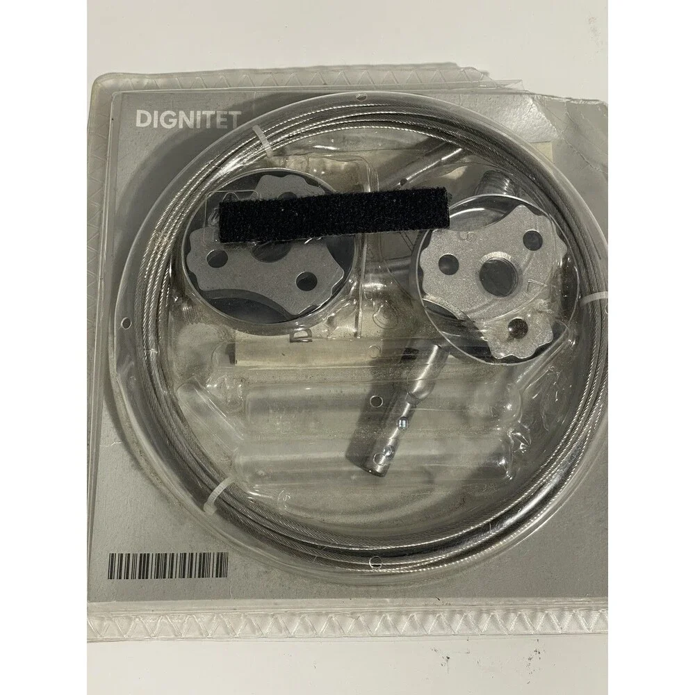 IKEA Dignitet Curtain Wire 600.752.95 Stainless Steel 5m/197